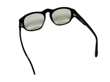 画像をギャラリービューアに読み込む, CHANEL シャネル メガネ クリアレンズ 度あり ココマーク 0006 10 ブラック ゴールド金具 美品 中古 4b006533