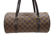 Load image into Gallery viewer, 極美品 LOUIS VUITTON ルイヴィトン ハンドバッグ パピヨン30 ダミエキャンバス N51303 ブラウン ゴールド金具 中古 4b006538