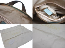 Load image into Gallery viewer, CHLOE クロエ パラティ ミディアム 2WAY ハンドバッグ 04-12-50-65 レザー ピスタチオ ゴールド金具 美品 中古 4b006542