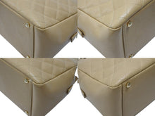 画像をギャラリービューアに読み込む, 極美品 CHANEL シャネル PTT チェーントートバッグ ココマーク 7番台 キャビアスキン ブラウン ゴールド金具 中古 4b006546