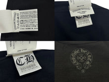 画像をギャラリービューアに読み込む, 新品未使用 CHROME HEARTS × OFFWHITE クロムハーツ オフホワイト Honolulu Tee ホノルル限定半袖Tシャツ バックスクロールラベルプリント ブラック サイズS 中古 4b006556