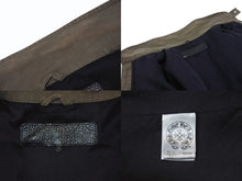 画像をギャラリービューアに読み込む, 極美品 CHROME HEARTS クロムハーツ チェリーボム クロスボタン ジャケット ダブルジップ カーキ シルバー金具 サイズM 中古 4b006557