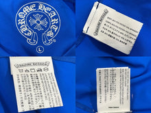 画像をギャラリービューアに読み込む, 極美品 CHROME HEARTS クロムハーツ ラッシュガード CHプラス ホースシュー スイムウェア 長袖 ブルー ポリエステル スパンデックス サイズL 中古 4b006559