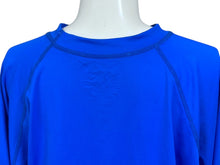 画像をギャラリービューアに読み込む, 極美品 CHROME HEARTS クロムハーツ ラッシュガード CHプラス ホースシュー スイムウェア 長袖 ブルー ポリエステル スパンデックス サイズL 中古 4b006559