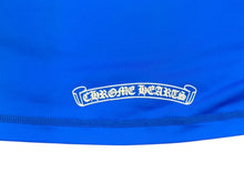 画像をギャラリービューアに読み込む, 極美品 CHROME HEARTS クロムハーツ ラッシュガード CHプラス ホースシュー スイムウェア 長袖 ブルー ポリエステル スパンデックス サイズL 中古 4b006559