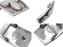 画像をギャラリービューアに読み込む, CHROME HEARTS クロムハーツ BUCKL MIL FLERKNEE フレアニー バックル 重量約222.1g 2007/923刻印 シルバー 美品 中古 4b006568
