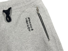 画像をギャラリービューアに読み込む, CHROME HEARTS クロムハーツ Y NOT スウェットパンツ サイズL CHプラスパッチ ダガージップ グレー ロゴ刺繍 美品 中古 4b006570