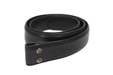 画像をギャラリービューアに読み込む, CHROME HEARTS クロムハーツ ベルト ストラップ サイズ32 フローラル ブラック レザー シルバー925 美品 中古 4b006572