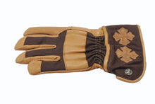 画像をギャラリービューアに読み込む, 新品未使用 CHROME HEARTS クロムハーツ レザーグローブ サイズM CHプラスパッチ クロスボールボタン 6パッチ シルバー925 中古 4b006590