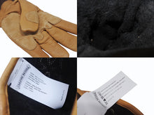 画像をギャラリービューアに読み込む, 新品未使用 CHROME HEARTS クロムハーツ レザーグローブ サイズM CHプラスパッチ クロスボールボタン 6パッチ シルバー925 中古 4b006590