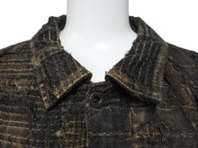 画像をギャラリービューアに読み込む, 新品未使用 KAPITAL キャピタル 25SS BLACK TEA-CORE BORO SPRING 1ST JKT ボロ ジャケット ブラック コットン EK-1694LJ サイズXXL 中古 4b006594