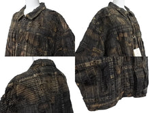 画像をギャラリービューアに読み込む, 新品未使用 KAPITAL キャピタル 25SS BLACK TEA-CORE BORO SPRING 1ST JKT ボロ ジャケット ブラック コットン EK-1694LJ サイズXXL 中古 4b006594