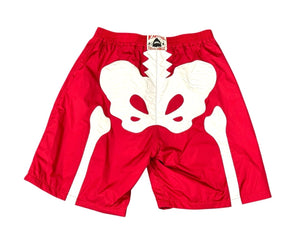 新品未使用 KAPITAL キャピタル Nylon Bone Swimsuit ナイロン ボーンスイムスーツ 水着 K2503SP520 サイズXL レッド 中古 4b006599