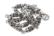 画像をギャラリービューアに読み込む, 極美品 CHROME HEARTS クロムハーツ 2クリップ ケルティックローラー ウォレットチェーン 重量約364.5g 14リンク中古 4b006600