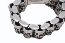 画像をギャラリービューアに読み込む, CHROME HEARTS クロムハーツ CELT ROLL LINK ケルティック ローラーリンク ブレスレット 11リンク 重量約213.3g シルバー 美品 中古 4b006601