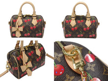 Load image into Gallery viewer, 新品同様 LOUIS VUITTON ルイヴィトン LV TM スピーディー バンドリエール20 チェリーブロッサム ハンドバッグ M13094 中古 4b006603