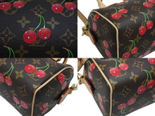 Load image into Gallery viewer, 新品同様 LOUIS VUITTON ルイヴィトン LV TM スピーディー バンドリエール20 チェリーブロッサム ハンドバッグ M13094 中古 4b006603