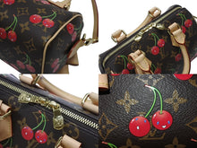 Load image into Gallery viewer, 新品同様 LOUIS VUITTON ルイヴィトン LV TM スピーディー バンドリエール20 チェリーブロッサム ハンドバッグ M13094 中古 4b006603
