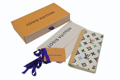 極美品 LOUIS VUITTON ルイヴィトン × タイラーザクリエイター ポルトフォイユ ブラザ NM 長財布 モノグラムクラギー M83335 バニラ 中古 4b006605