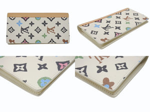 極美品 LOUIS VUITTON ルイヴィトン × タイラーザクリエイター ポルトフォイユ ブラザ NM 長財布 モノグラムクラギー M83335 バニラ 中古 4b006605