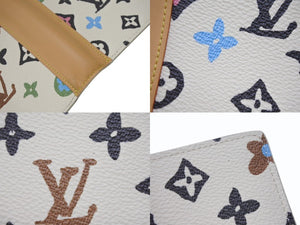 極美品 LOUIS VUITTON ルイヴィトン × タイラーザクリエイター ポルトフォイユ ブラザ NM 長財布 モノグラムクラギー M83335 バニラ 中古 4b006605