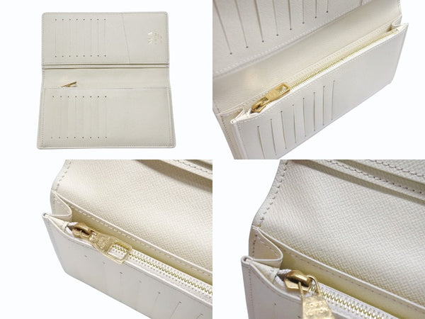 極美品 LOUIS VUITTON ルイヴィトン × タイラーザクリエイター ポルトフォイユ ブラザ NM 長財布 モノグラムクラギー M83335 バニラ 中古 4b006605