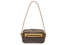 画像をギャラリービューアに読み込む, 新品同様 LOUIS VUITTON ルイヴィトン ポシェットシテ ワンショルダーバッグ M51183 モノグラムキャンバス レザー ブラウン 中古 4b006607