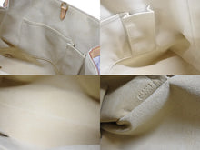 Load image into Gallery viewer, 極美品 LOUIS VUITTON ルイヴィトン ハムステッドMM ハンドバッグ N51204 ダミエアズール ホワイト 中古 4b006608