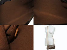 画像をギャラリービューアに読み込む, 極美品 LOUIS VUITTON ルイヴィトン エヴァ ショルダーバッグ M95567 モノグラム ブラウン ゴールド金具 中古 4b006609