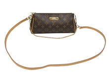 画像をギャラリービューアに読み込む, 極美品 LOUIS VUITTON ルイヴィトン エヴァ ショルダーバッグ M95567 モノグラム ブラウン ゴールド金具 中古 4b006609