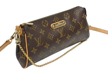 画像をギャラリービューアに読み込む, 極美品 LOUIS VUITTON ルイヴィトン エヴァ ショルダーバッグ M95567 モノグラム ブラウン ゴールド金具 中古 4b006609