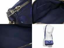 画像をギャラリービューアに読み込む, 新品同様 LOUIS VUITTON ルイヴィトン ウォーターカラー モノグラム ブルー キーポルXS M57844 中古 4b006611