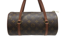 Load image into Gallery viewer, LOUIS VUITTON ルイヴィトン パピヨン26 ハンドバッグ M51386 モノグラム PVC レザー ブラウン ゴールド金具 美品 中古 4b006614