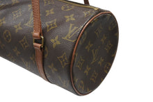 Load image into Gallery viewer, LOUIS VUITTON ルイヴィトン パピヨン26 ハンドバッグ M51386 モノグラム PVC レザー ブラウン ゴールド金具 美品 中古 4b006614
