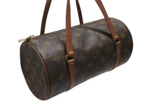 Load image into Gallery viewer, LOUIS VUITTON ルイヴィトン パピヨン26 ハンドバッグ M51386 モノグラム PVC レザー ブラウン ゴールド金具 美品 中古 4b006614