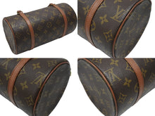 Load image into Gallery viewer, LOUIS VUITTON ルイヴィトン パピヨン26 ハンドバッグ M51386 モノグラム PVC レザー ブラウン ゴールド金具 美品 中古 4b006614
