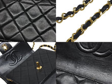 Load image into Gallery viewer, 極美品 CHANEL シャネル ミニマトラッセ17 Sフラップ Sチェーンショルダーバッグ 1番台 ラムスキン ココマーク ブラック 中古 4b006615