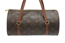 Load image into Gallery viewer, 極美品 LOUIS VUITTON ルイヴィトン パピヨン26 ハンドバッグ M51386 モノグラム PVC レザー ブラウン ゴールド金具 中古 4b006617