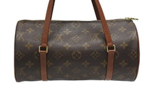 Load image into Gallery viewer, 極美品 LOUIS VUITTON ルイヴィトン パピヨン26 ハンドバッグ M51386 モノグラム PVC レザー ブラウン ゴールド金具 中古 4b006617