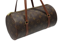Load image into Gallery viewer, 極美品 LOUIS VUITTON ルイヴィトン パピヨン26 ハンドバッグ M51386 モノグラム PVC レザー ブラウン ゴールド金具 中古 4b006617
