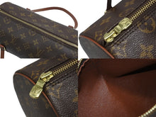 Load image into Gallery viewer, 極美品 LOUIS VUITTON ルイヴィトン パピヨン26 ハンドバッグ M51386 モノグラム PVC レザー ブラウン ゴールド金具 中古 4b006617