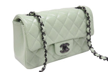 Load image into Gallery viewer, 新品未使用 CHANEL シャネル ミニマトラッセ 20 Sフラップ Sチェーンショルダーバッグ ランダム番台 ラムスキン ココマーク グリーン 中古 4b006620