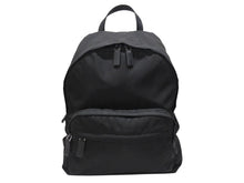 画像をギャラリービューアに読み込む, PRADA プラダ リュック バックパック 2VZ066 トライアングルロゴ ナイロン ブラック シルバー金具 美品 中古 4b006621