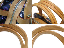 Load image into Gallery viewer, LOUIS VUITTON ルイヴィトン ショルダーバッグ クラウディア ノワール M40194 モノグラム マルチカラー ブラック 村上隆 美品 中古 4b006622