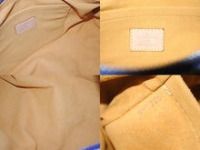 Load image into Gallery viewer, LOUIS VUITTON ルイヴィトン ネオスピーディ ハンドバッグ M95019 モノグラム デニム インディゴブルー ゴールド金具 美品 中古 4b006624