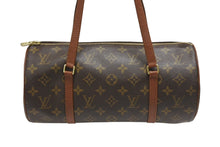 Load image into Gallery viewer, 極美品 LOUIS VUITTON ルイヴィトン パピヨンGM 横幅30cm ハンドバッグ M51365 モノグラム 筒型 旧型 ゴールド金具 中古 4b006626