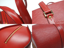 Load image into Gallery viewer, 極美品 LOUISVUITTON ルイヴィトン エピ ソルフェリーノ45 ボストンバッグ エピレザー カスティリアンレッド M42867 中古 4b006627