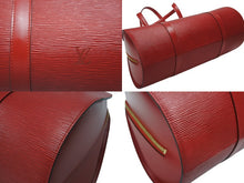 Load image into Gallery viewer, 極美品 LOUISVUITTON ルイヴィトン エピ ソルフェリーノ45 ボストンバッグ エピレザー カスティリアンレッド M42867 中古 4b006627