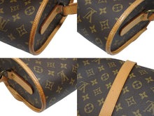 画像をギャラリービューアに読み込む, LOUIS VUITTON ルイヴィトン モノグラム マルヌ ショルダーバッグ ブラウン ロゴ 鞄 PVC レザー M51369 ゴールド金具 良品 中古 4b006628