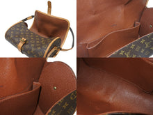 画像をギャラリービューアに読み込む, LOUIS VUITTON ルイヴィトン モノグラム マルヌ ショルダーバッグ ブラウン ロゴ 鞄 PVC レザー M51369 ゴールド金具 良品 中古 4b006628